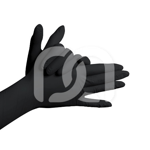 GANTS NITRILE NOIR (100)