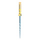 GO-TAPER BLAUW STERIEL